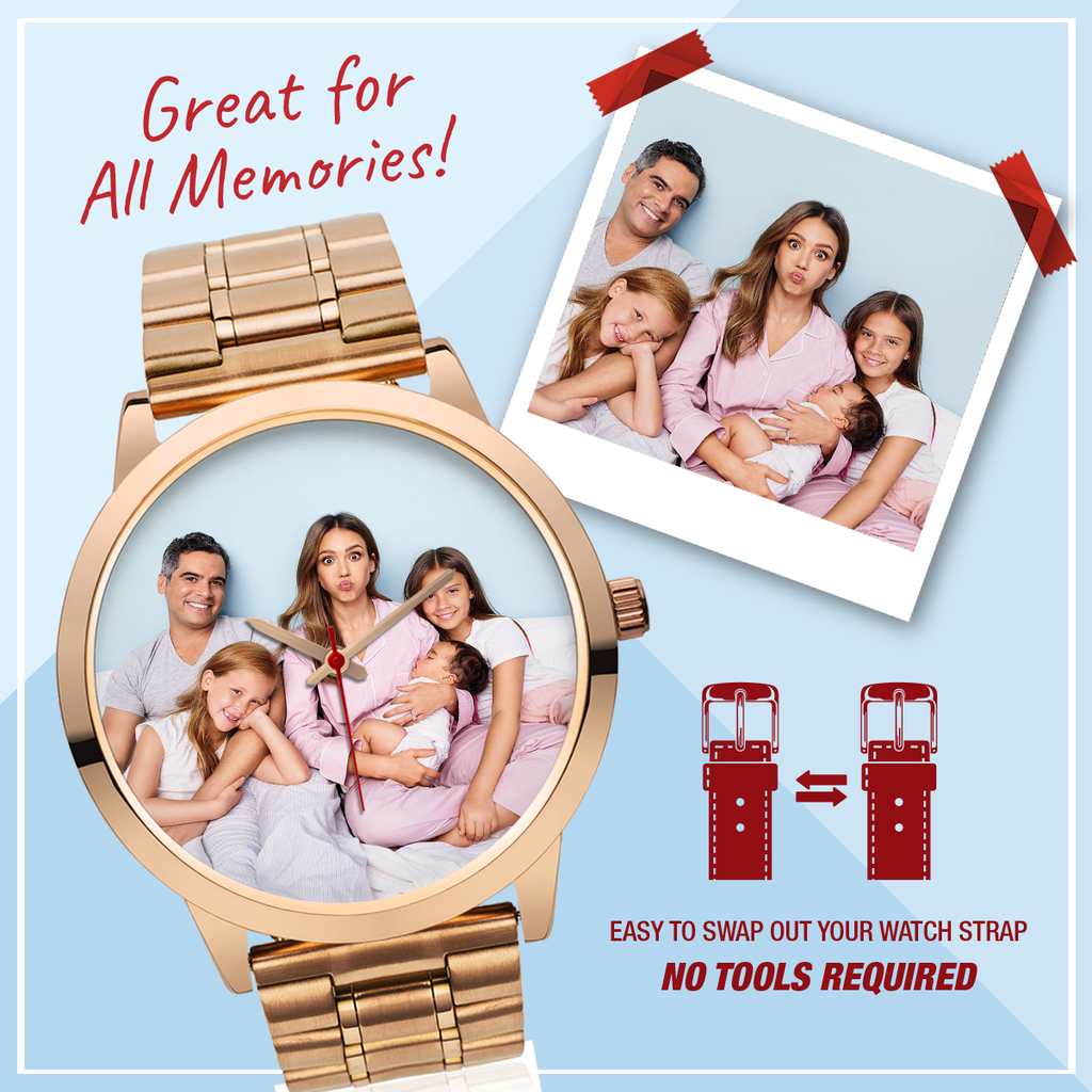 Personalized Gold Watch