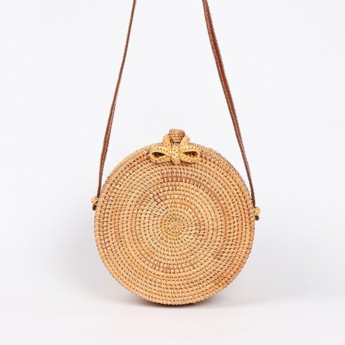 Round Straw Bags and Handbags for Women