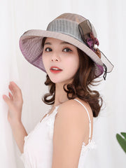 Women's Summer Silk Sun Hat