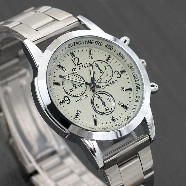 Quartz Analog Wristwatch for Men Top Brand Luxury