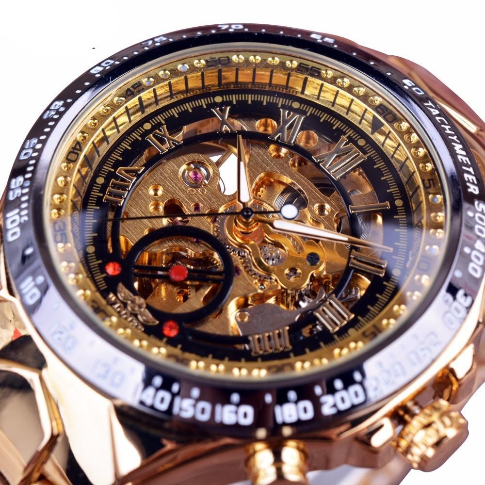 Men's Automatic Skeleton Watches - MARJA MALL