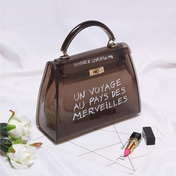 Transparent PVC Shoulder Bags